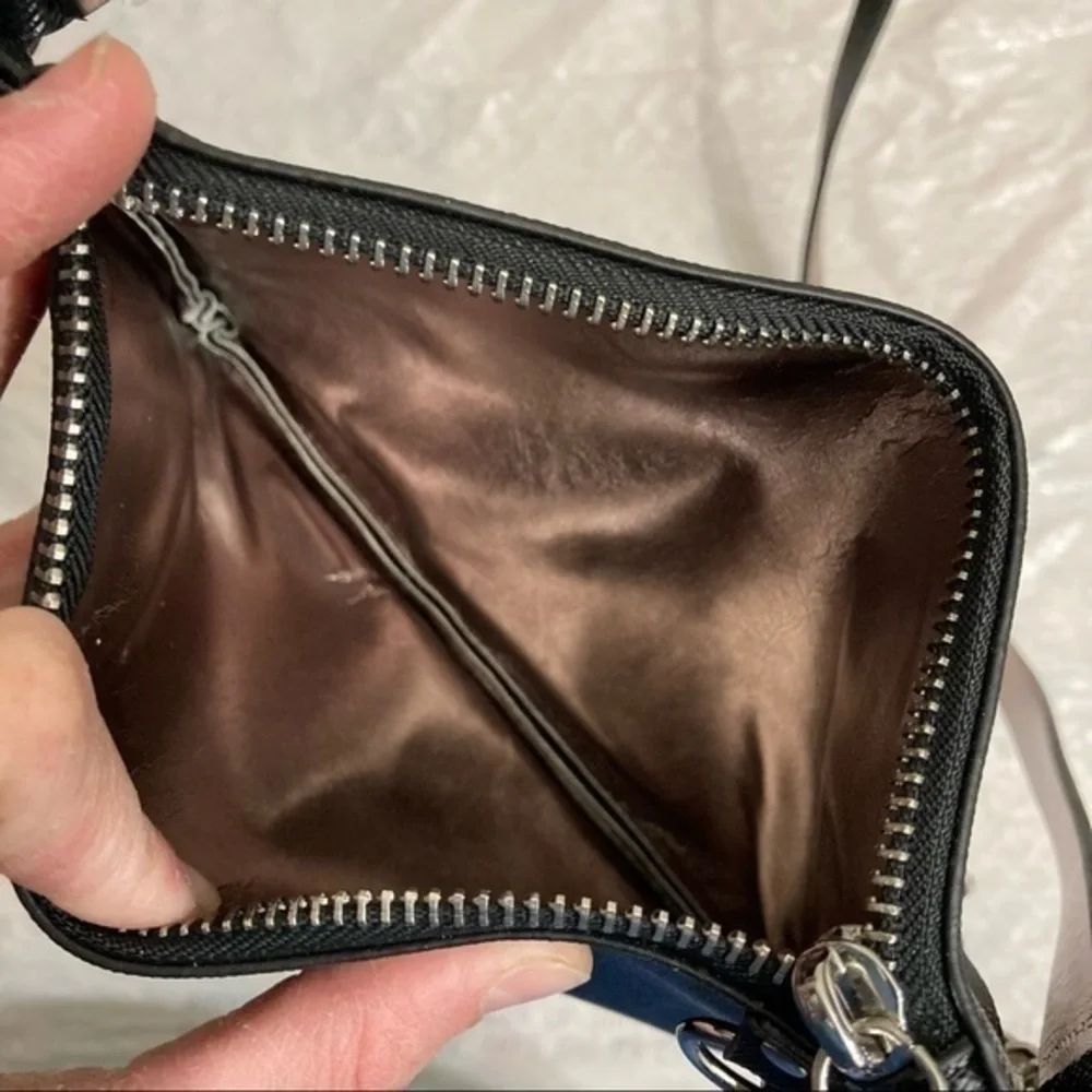 Michael kors belt black and silver belt bag Fanny pack